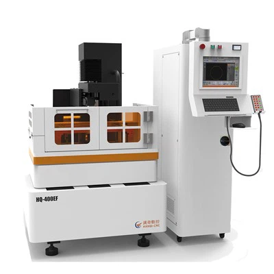 เครื่องตัดลวด EDM แบบเซอร์โว CNC ราคาประหยัดพร้อมระบบชดเชยการเคลื่อนกลับ