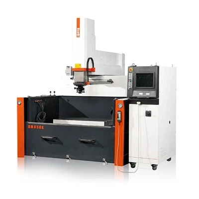 เครื่อง EDM แบบเซอร์โวความแม่นยำสูงหัวเดียว CNC ทั้งหมดพร้อมโต๊ะทำงานแบบคงที่
